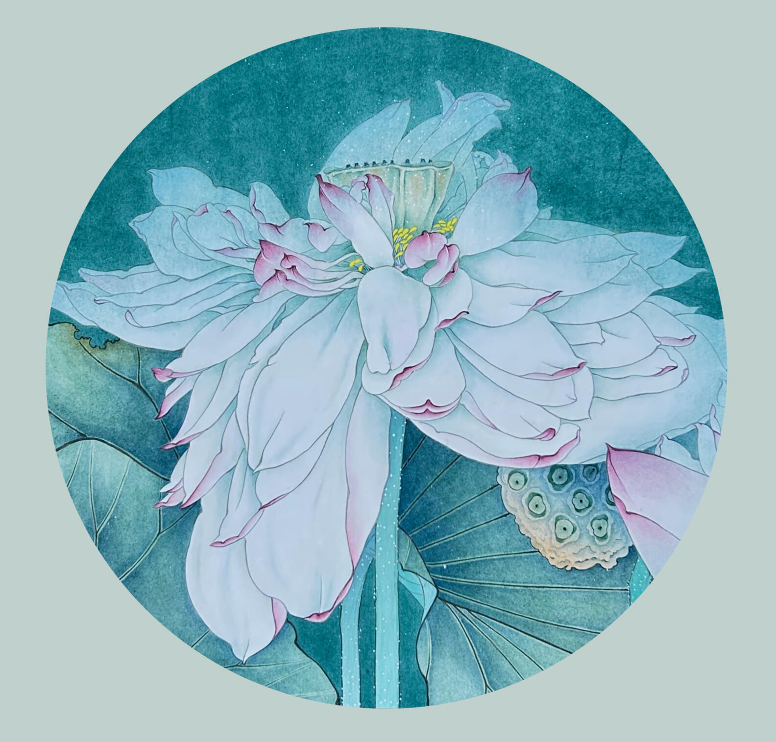 Mica Xuanpaper / 46 x 46cm