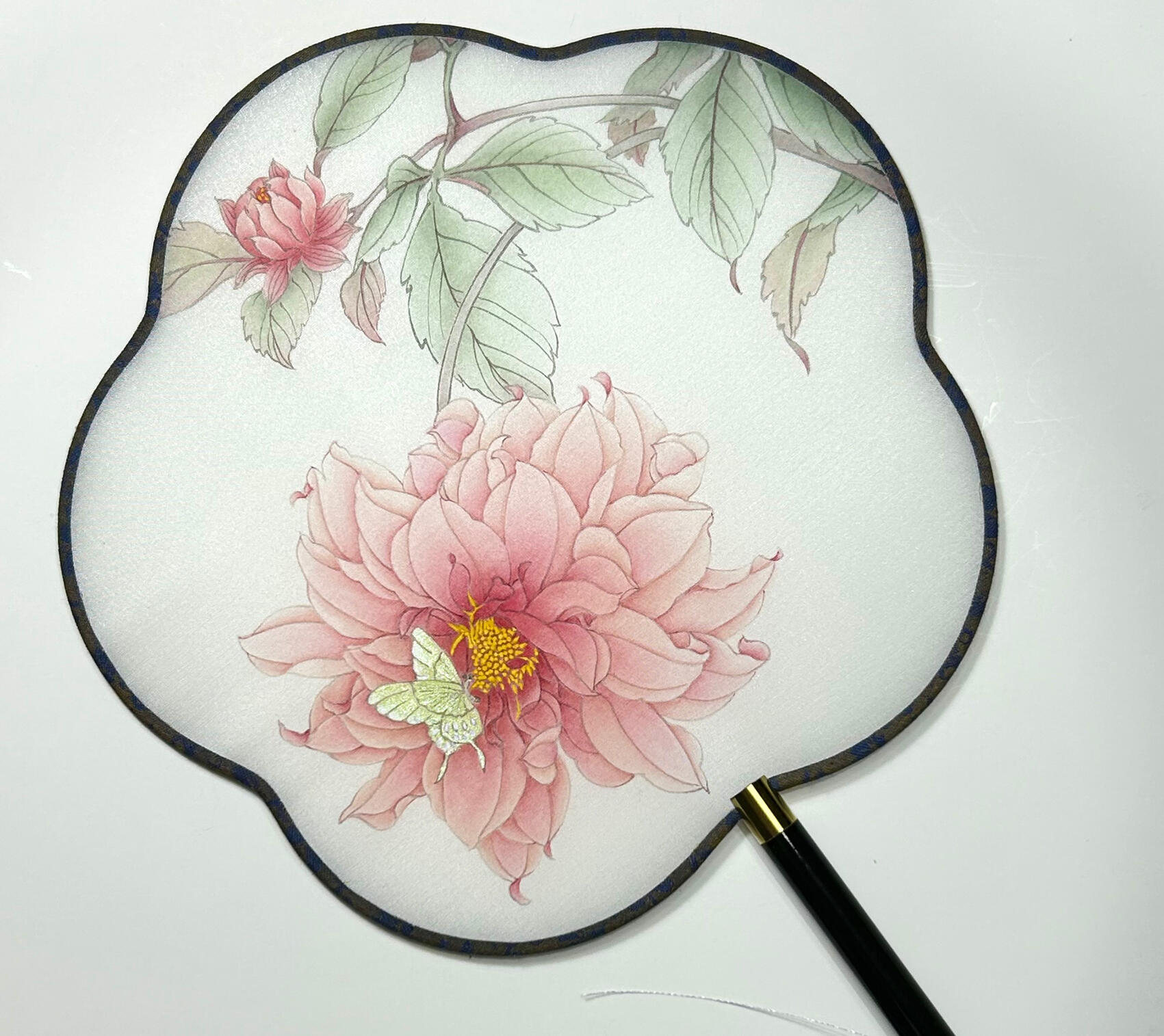 Palace fan, Round fan, Silk fan